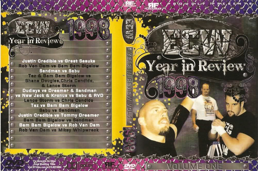 year in review 1998 volume one DVDs & Videos Pwcatalog