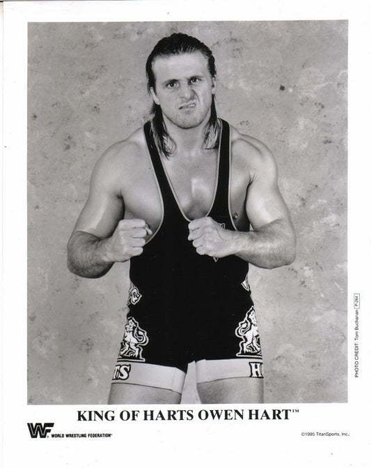 1995 King Of Hearts Owen Hart P264 b/w 