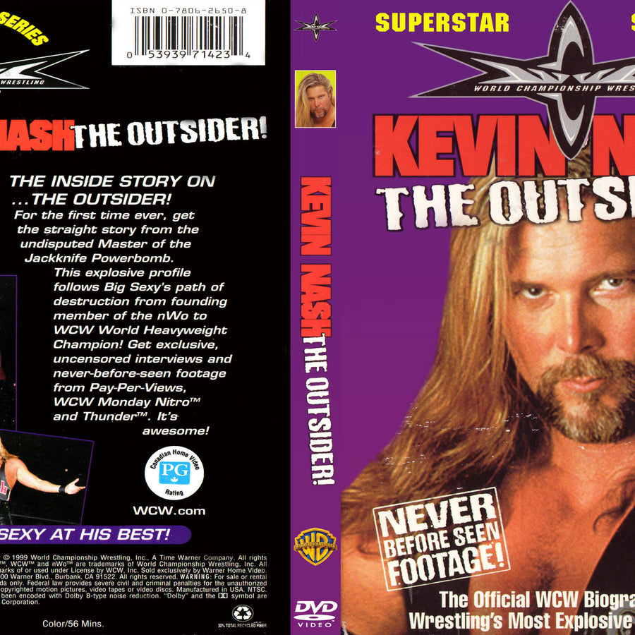superstar series kevin nash the outsider DVDs & Videos Pwcatalog