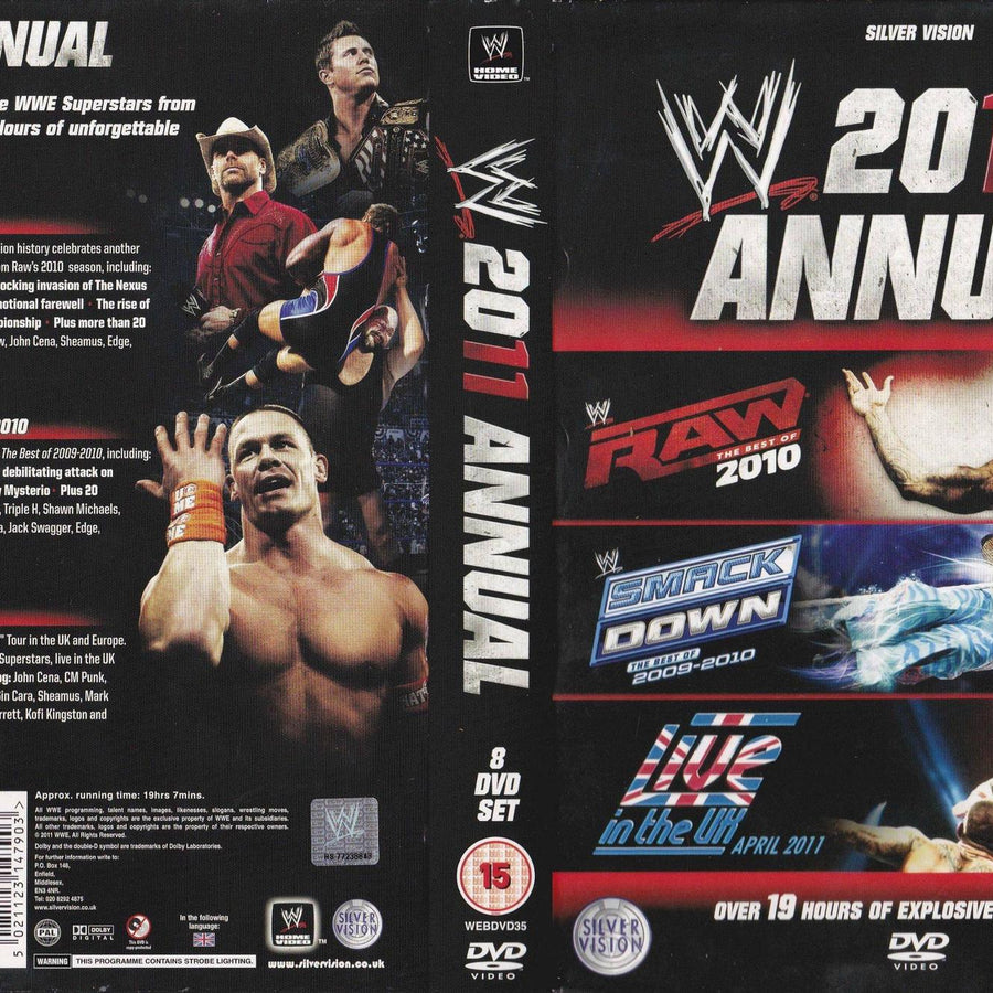 wwe 2011 annual DVDs & Videos Pwcatalog
