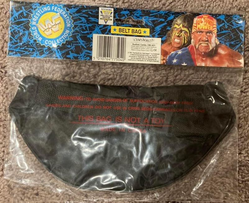 WWF winged eagle belt Title Waist Pack Hulk Hogan Ultimate warrior