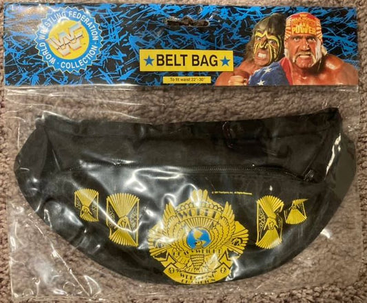 WWF winged eagle belt Title Waist Pack Hulk Hogan Ultimate warrior