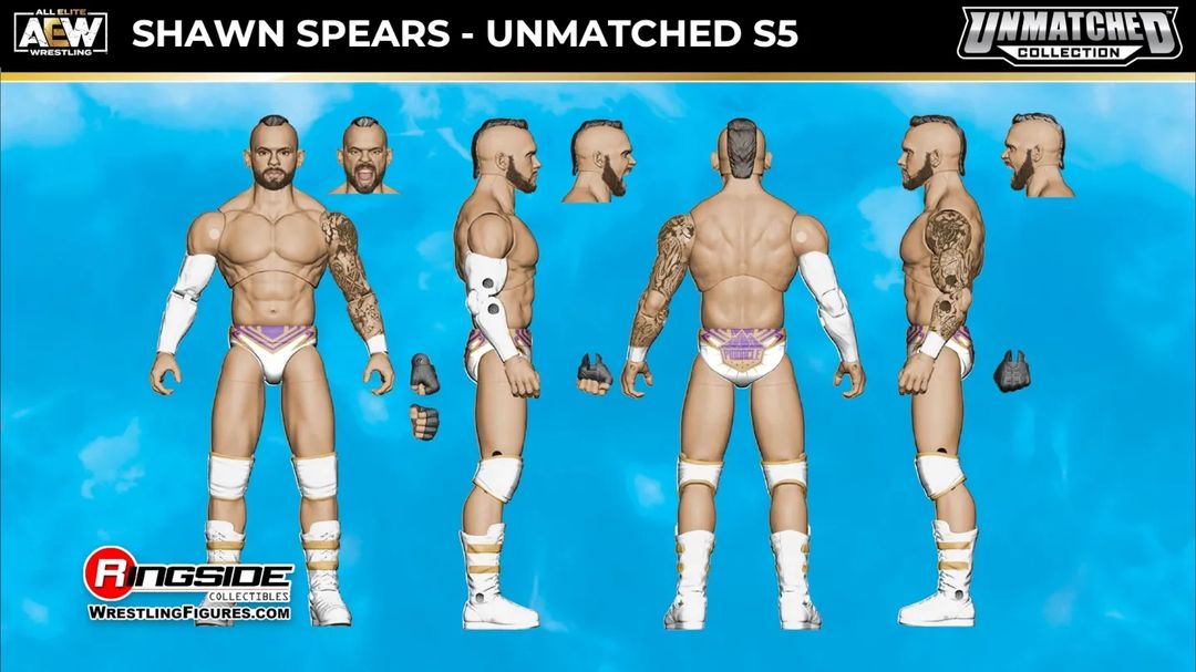 AEW Jazwares Unmatched Collection 5 Shawn Spears