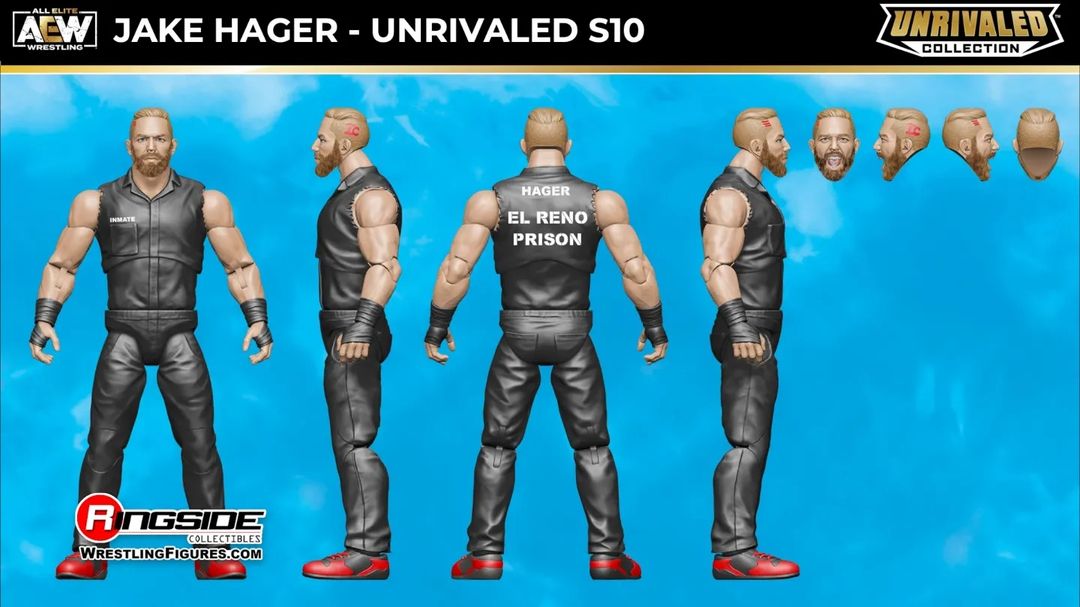 AEW Jazwares Unrivaled Collection 10 Jake Hager