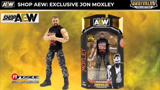 AEW Jazwares Unrivaled Collection Exclusive "Designed by Mox" Jon Moxley