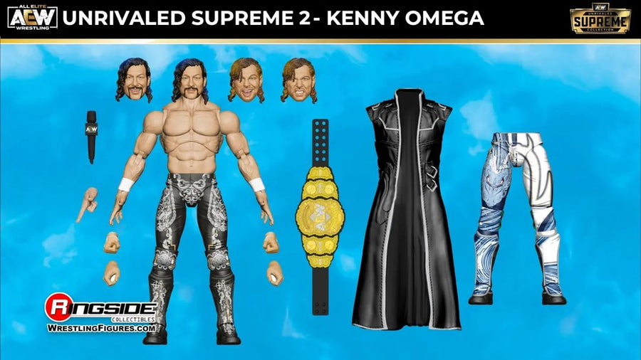 AEW Jazwares Unrivaled Supreme 2 Kenny Omega Action & Toy Figures PWcatalog