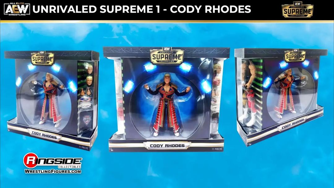 AEW Jazwares Unrivaled Supreme 1 Cody Rhodes