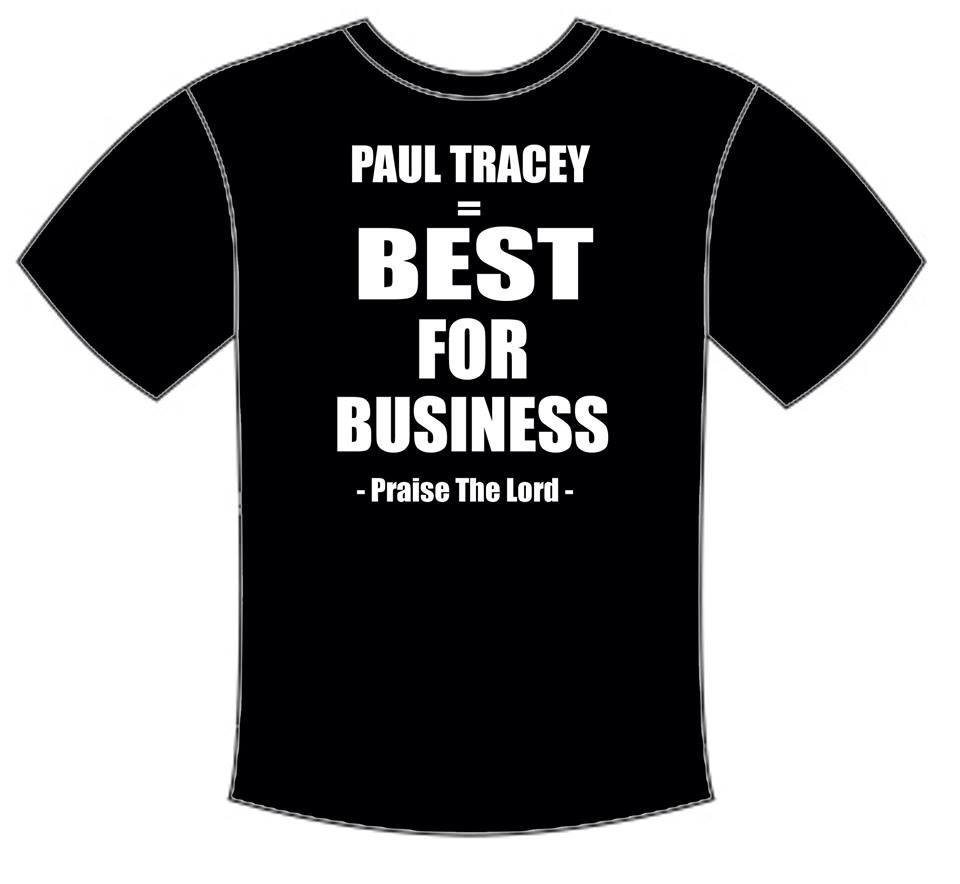 Paul Tracey Praise The Lord T-Shirt Pwcatalog