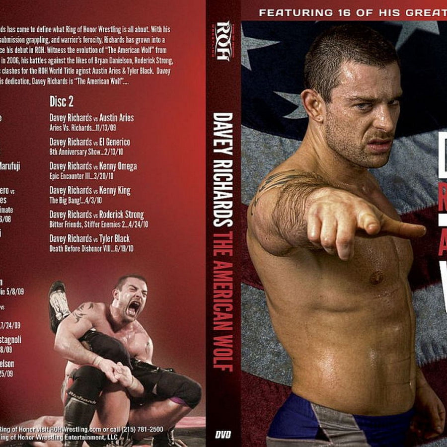 davey richards the american wolf DVDs & Videos Pwcatalog