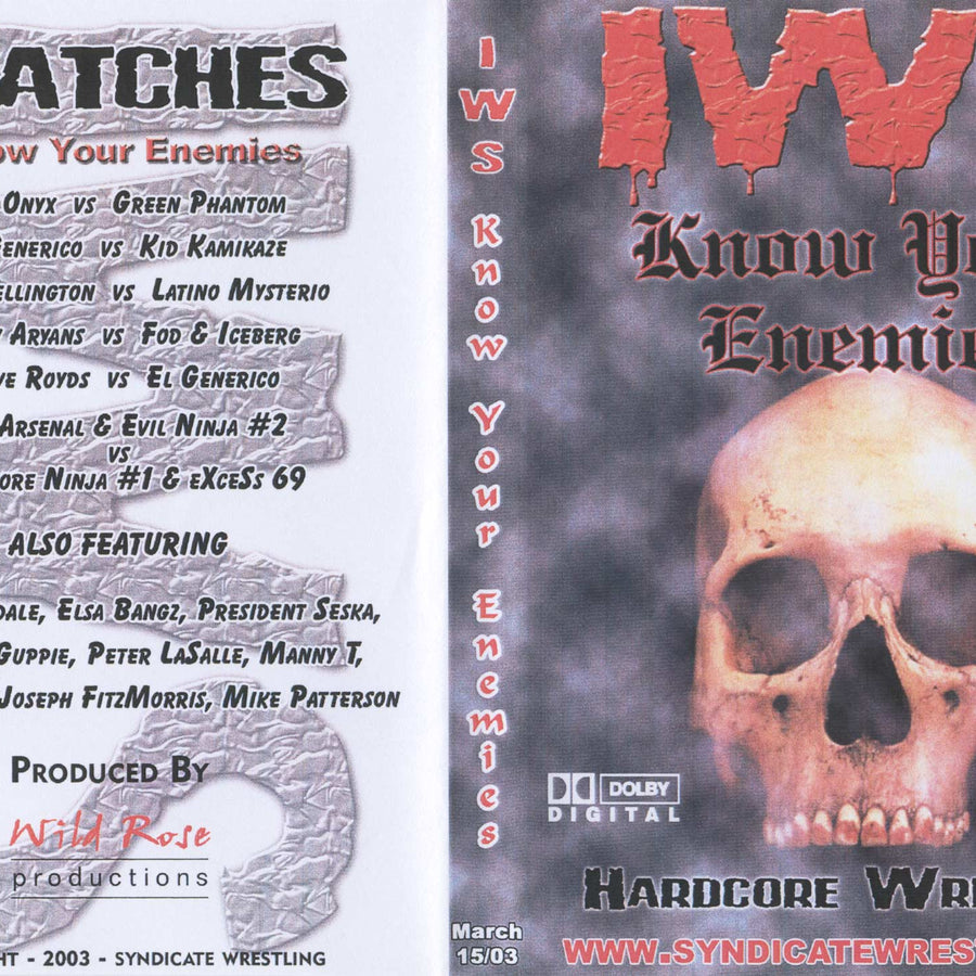 know your ennemies 2003 DVDs & Videos Pwcatalog