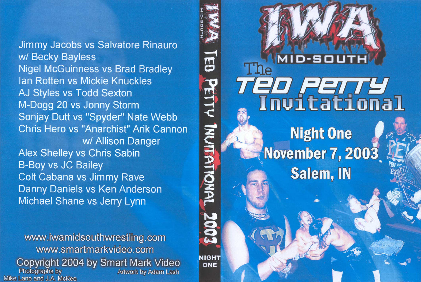 ted petty invitational 2003 night 1