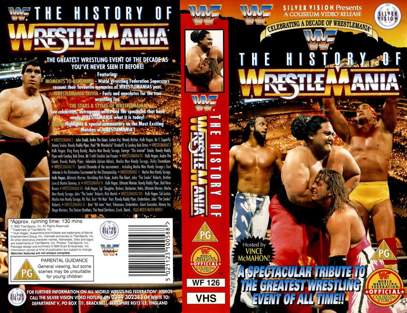the history of wrestlemania PW Catalog