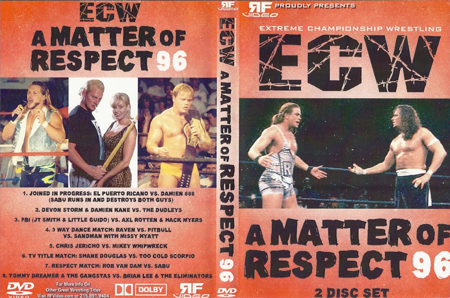 a matter of respect 1996 2 DVDs & Videos Pwcatalog
