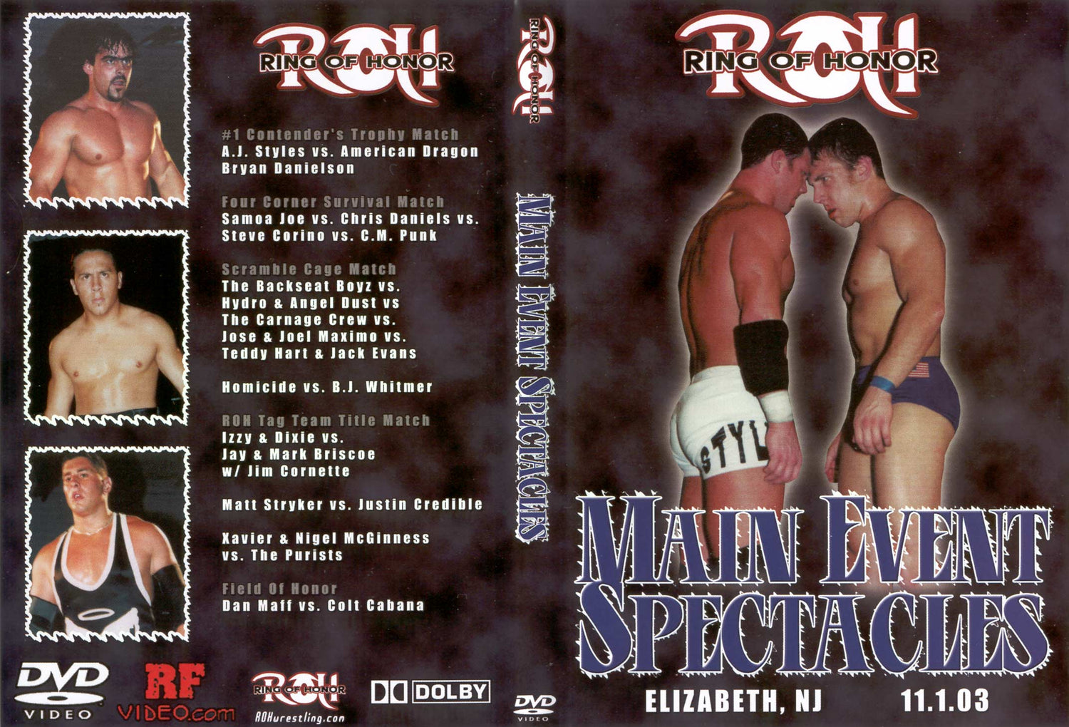 main event spectacles DVDs & Videos Pwcatalog
