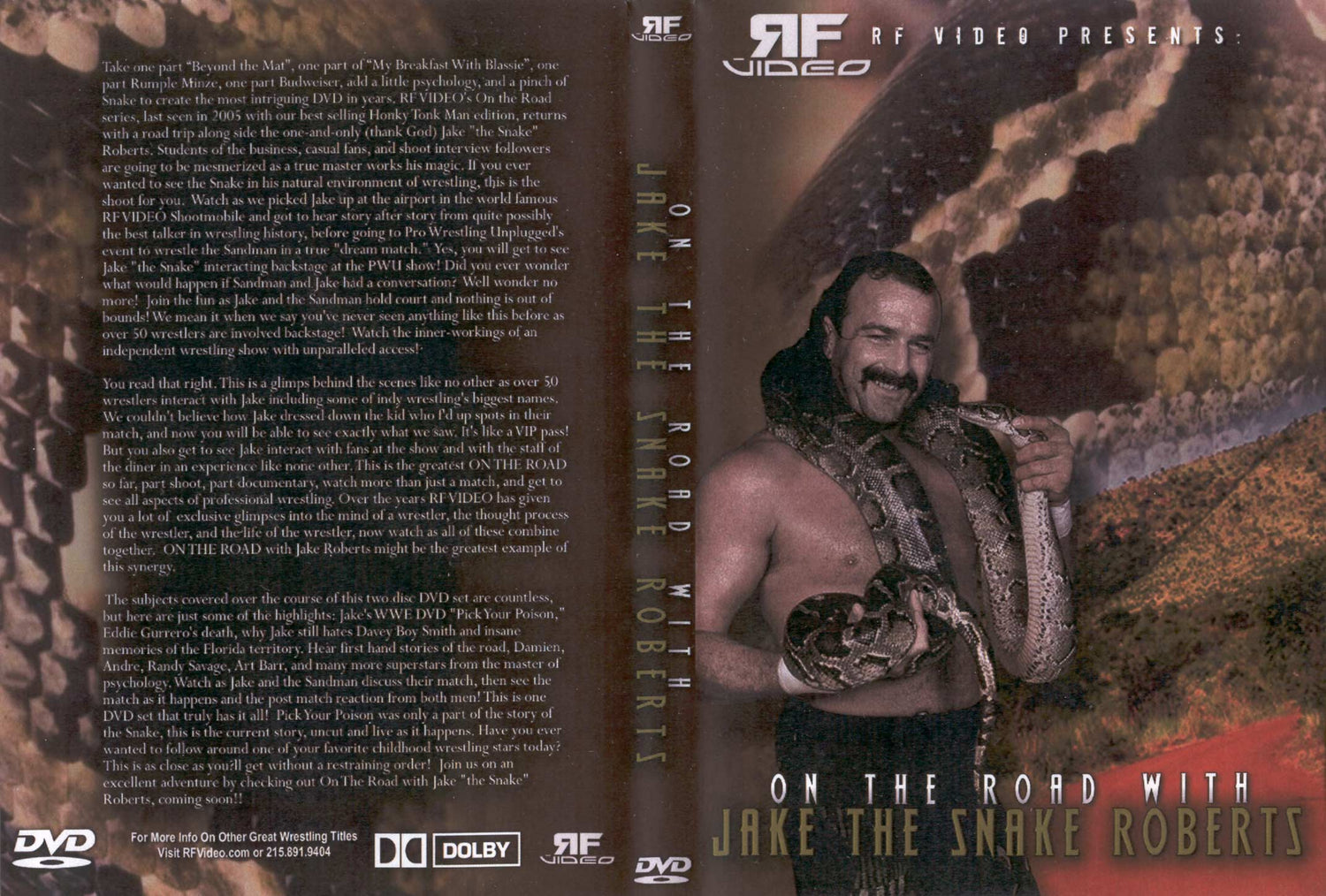 on the road with jake the snake roberts DVDs & Videos Pwcatalog
