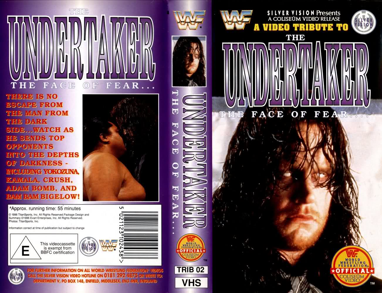 the undertaker a face of fear PW Catalog