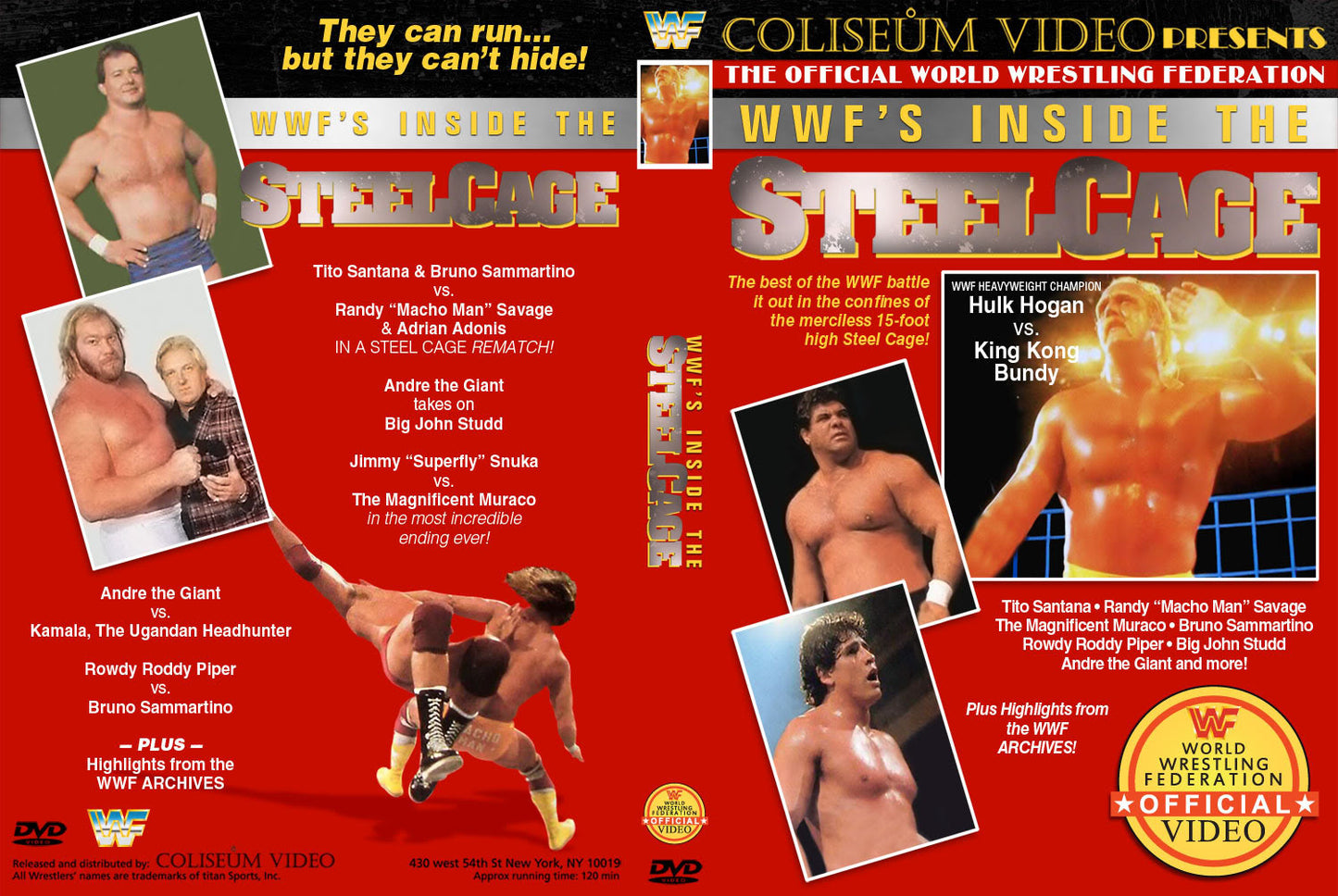 wwfs inside the steelcage DVDs & Videos Pwcatalog