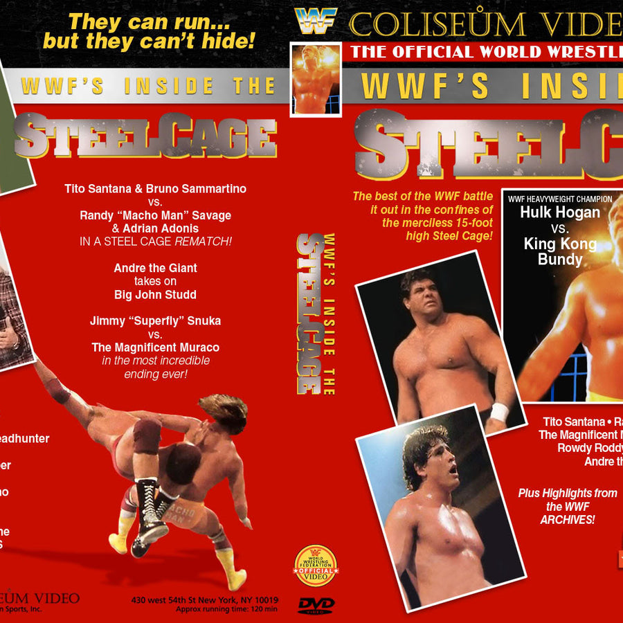 wwfs inside the steelcage DVDs & Videos Pwcatalog