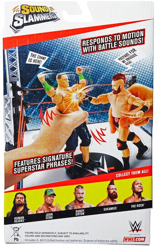 WWE Mattel Sound Slammers 4 John Cena [Unreleased] Action & Toy Figures PWcatalog