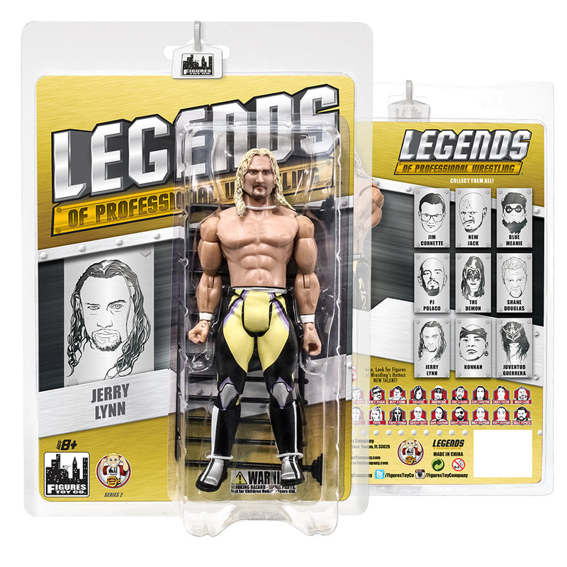 FTC Legends of Professional Wrestling [Modern] 2 Jerry Lynn Action & Toy Figures PWcatalog