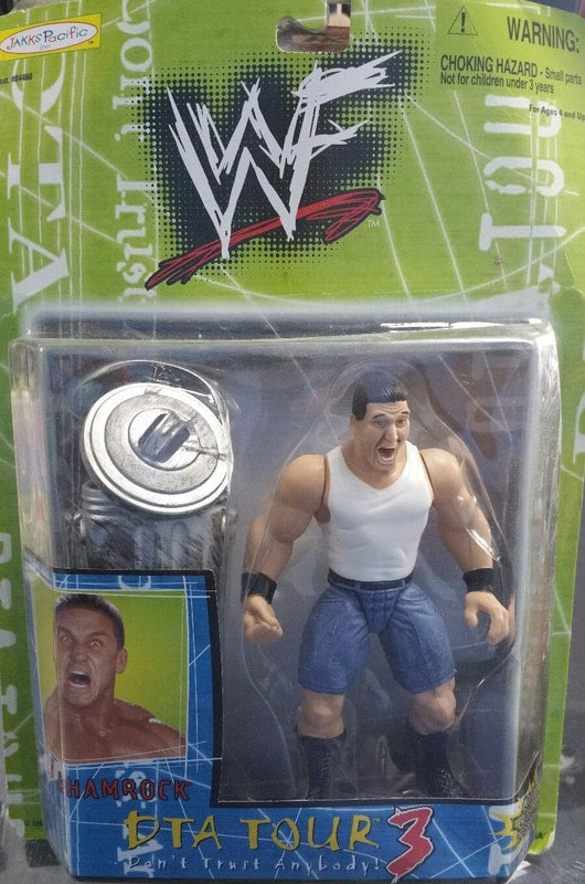 1999 WWF Jakks Pacific DTA Tour Series 3 Ken Shamrock [Exclusive] Action & Toy Figures PWcatalog