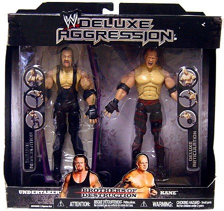 WWE Jakks Pacific Deluxe Aggression Brothers of Destruction: Undertaker & Kane [Exclusive]