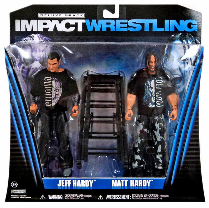 TNA/Impact Wrestling Jakks Pacific Deluxe Impact! "Twist of Hate": Jeff Hardy & Matt Hardy [Exclusive] Action & Toy Figures PWcatalog