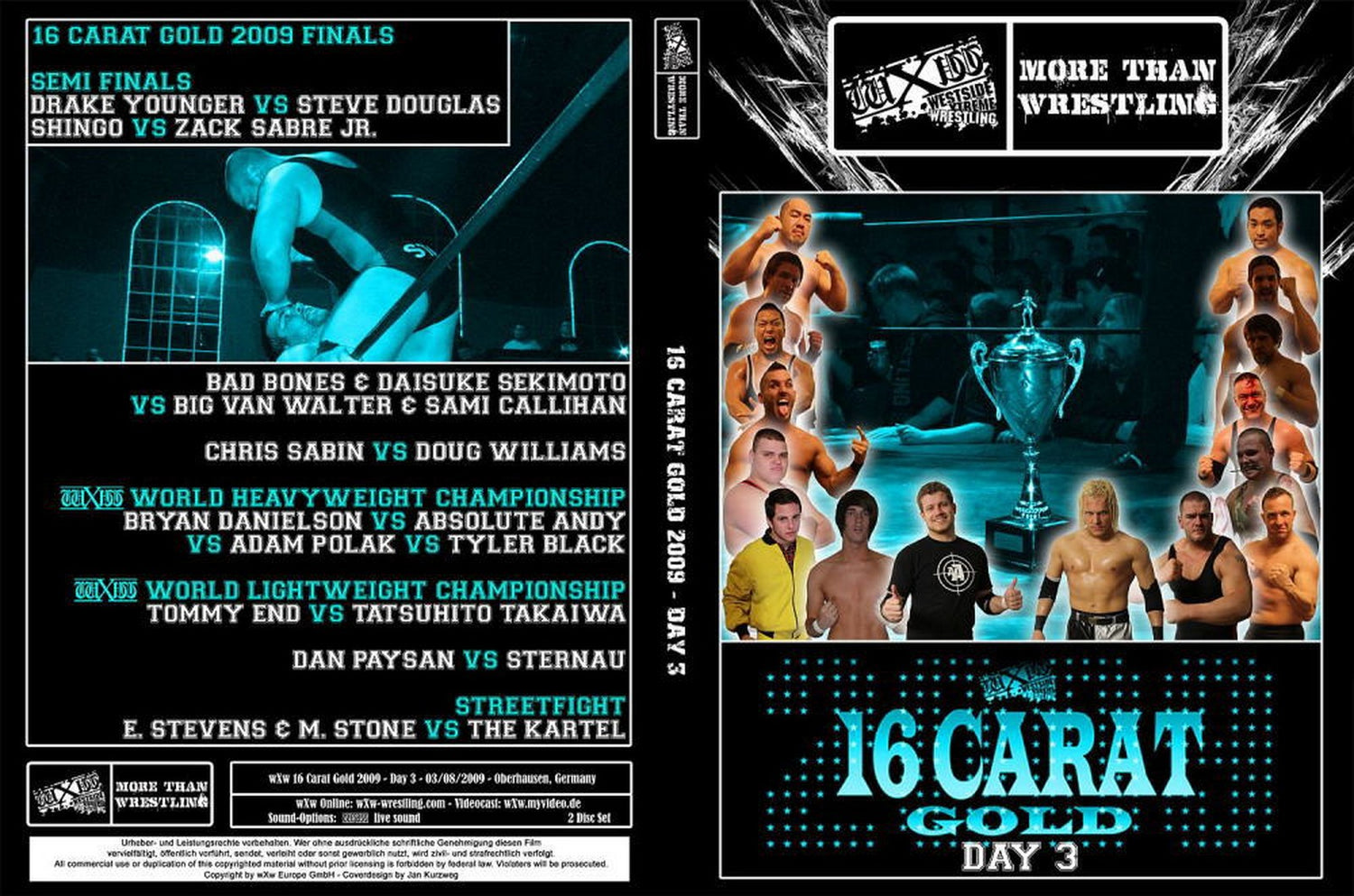 16 carat gold 2009 day 3 DVDs & Videos Pwcatalog