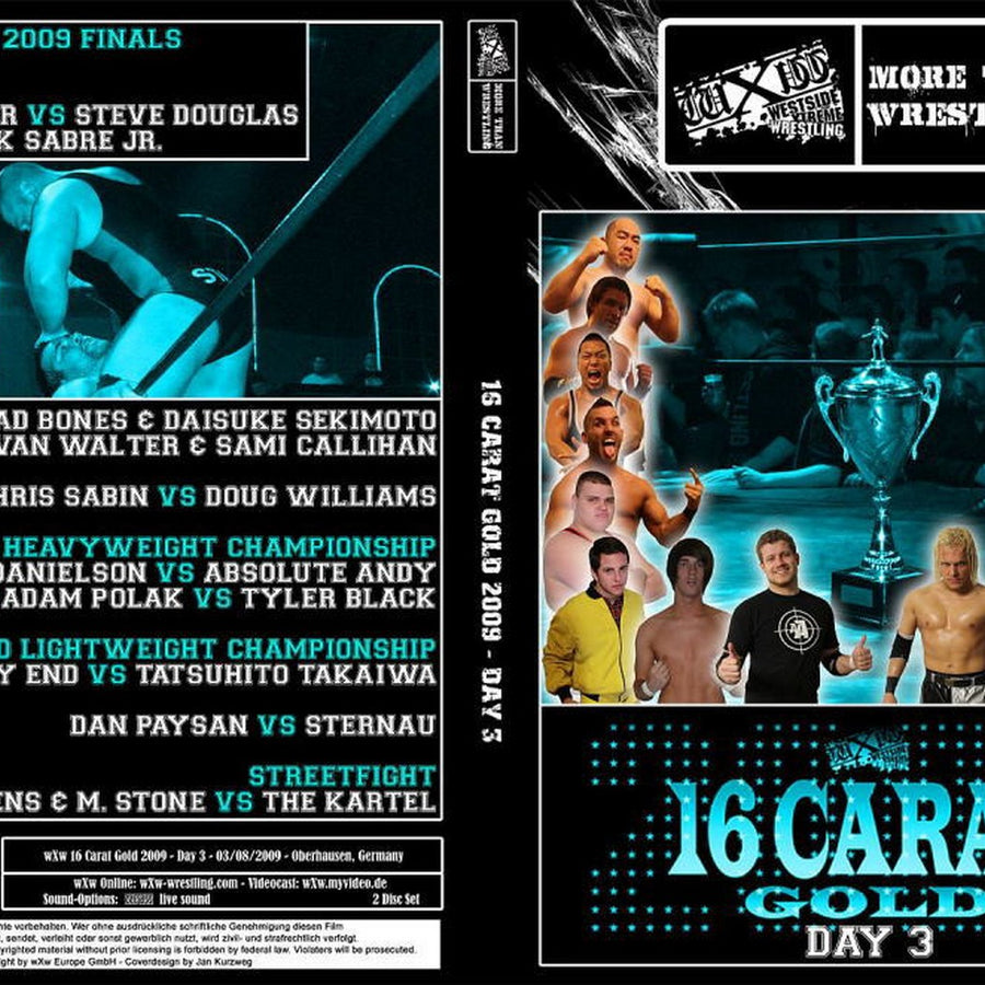 16 carat gold 2009 day 3 DVDs & Videos Pwcatalog