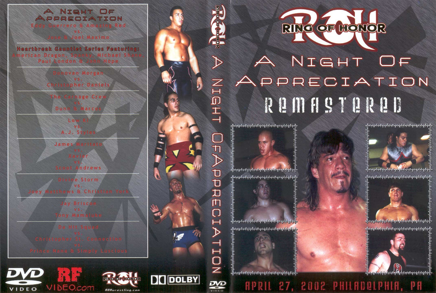 a night of appreciation DVDs & Videos Pwcatalog