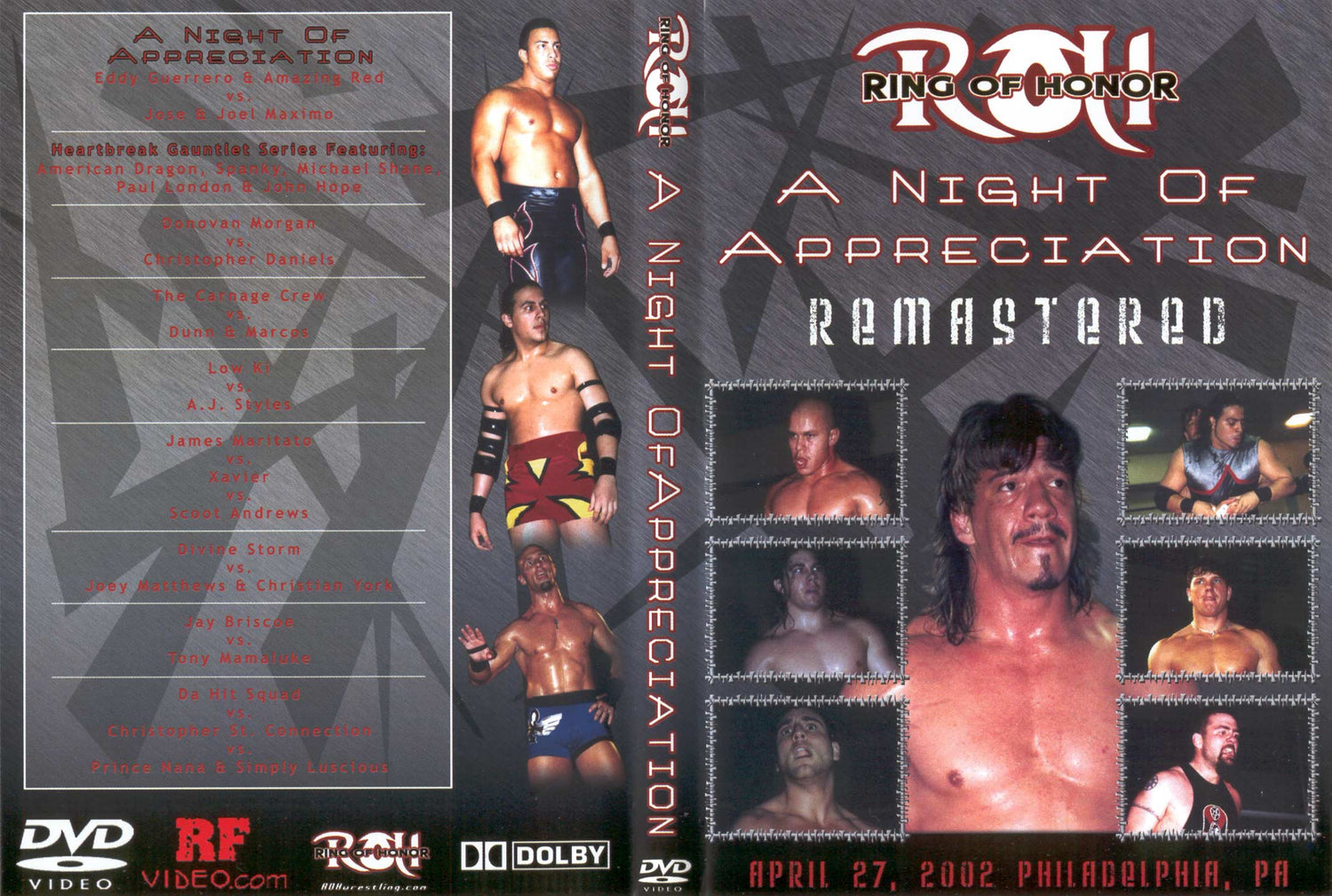 a night of appreciation DVDs & Videos Pwcatalog