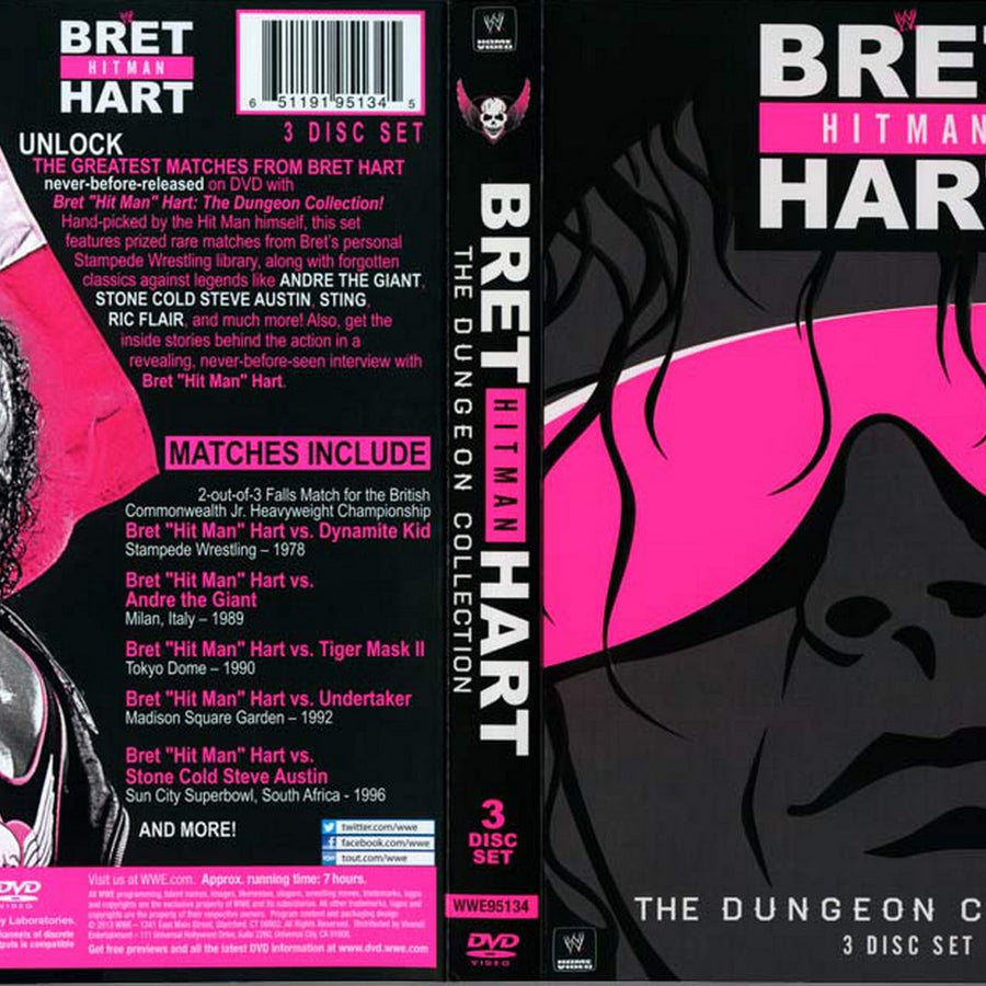 bret hitman hart the dungeon collection DVDs & Videos Pwcatalog