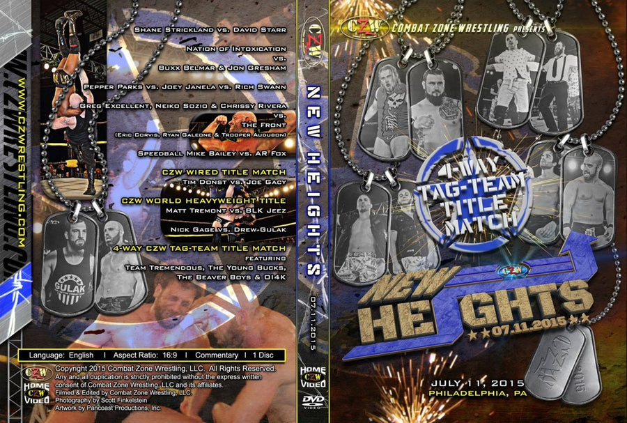 czw new heights 2015 DVDs & Videos Pwcatalog