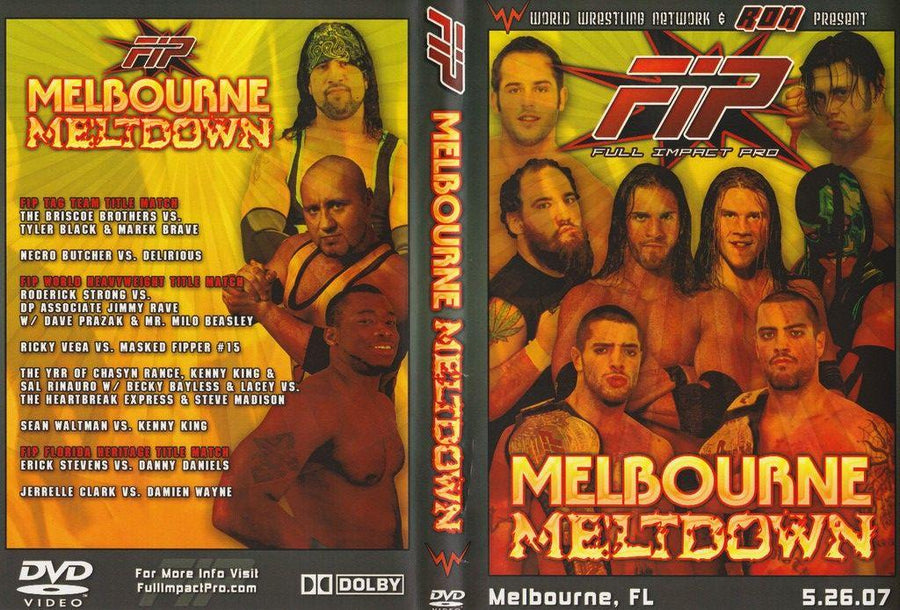 fip melbourne meltdown DVDs & Videos Pwcatalog