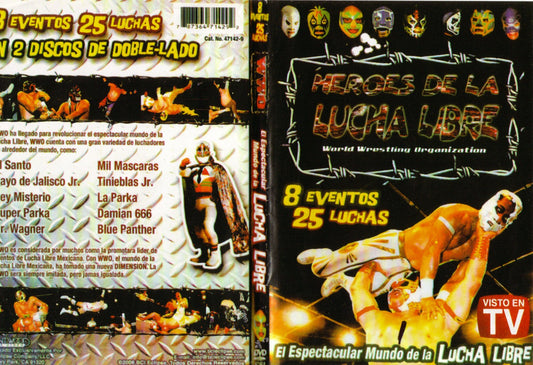 heroes de la lucha libre DVDs & Videos Pwcatalog