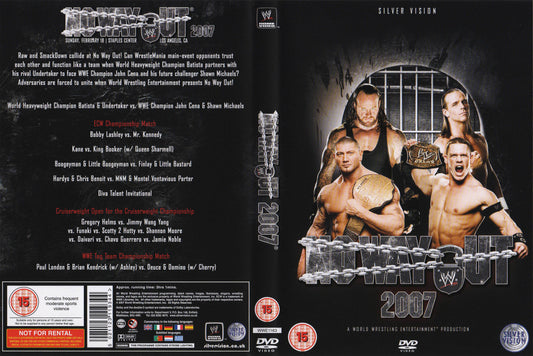 no way out 2007 DVDs & Videos Pwcatalog