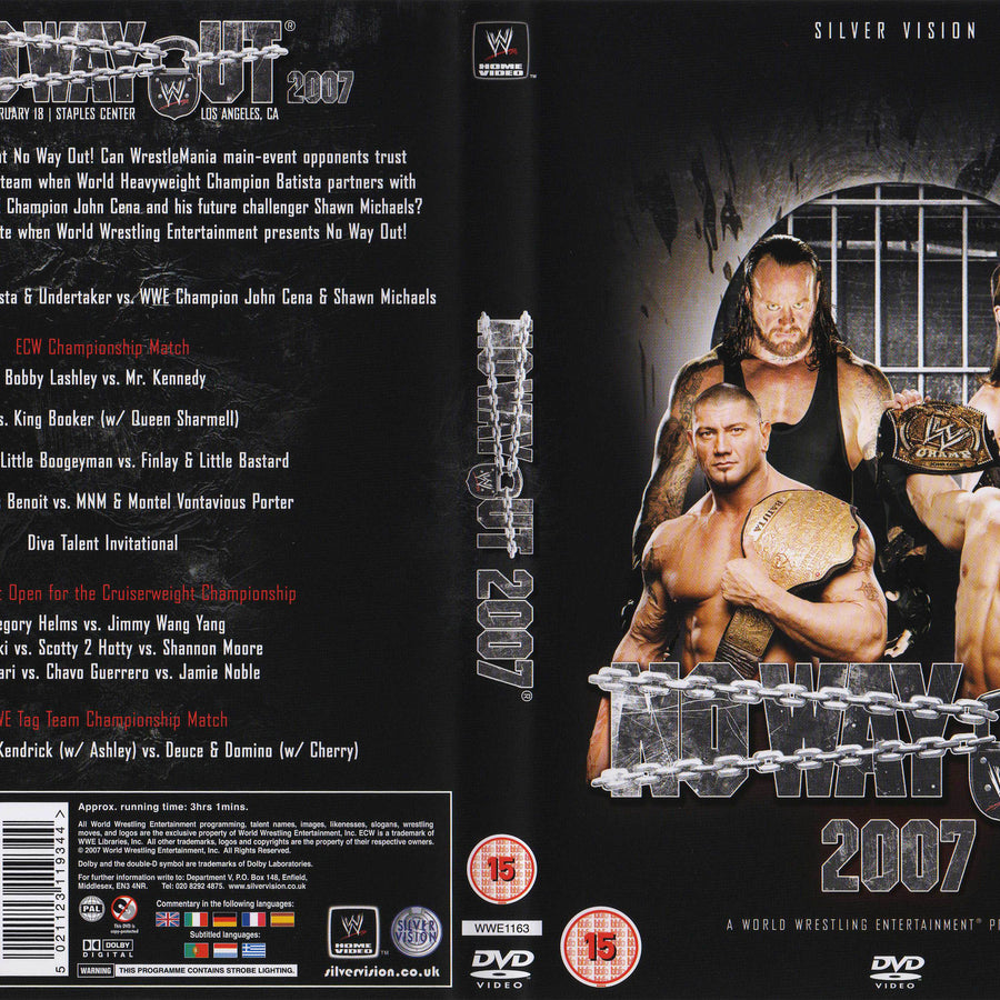 no way out 2007 DVDs & Videos Pwcatalog