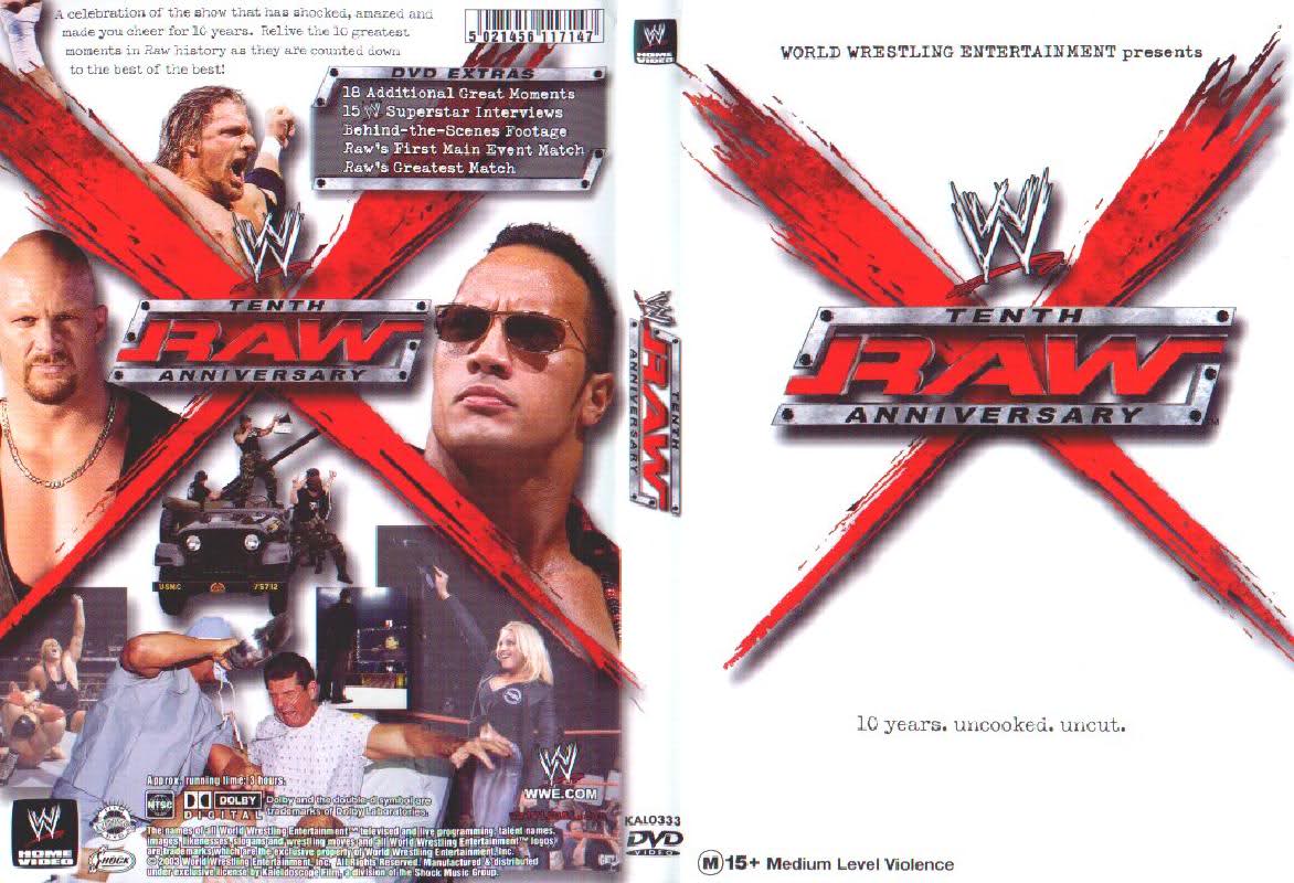 raw tenth anniversary DVDs & Videos Pwcatalog