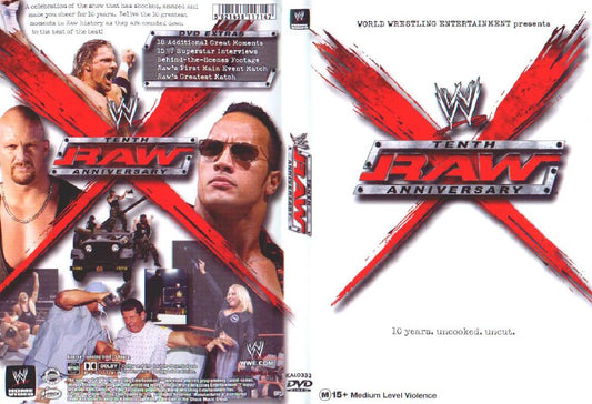 raw tenth anniversary DVDs & Videos Pwcatalog