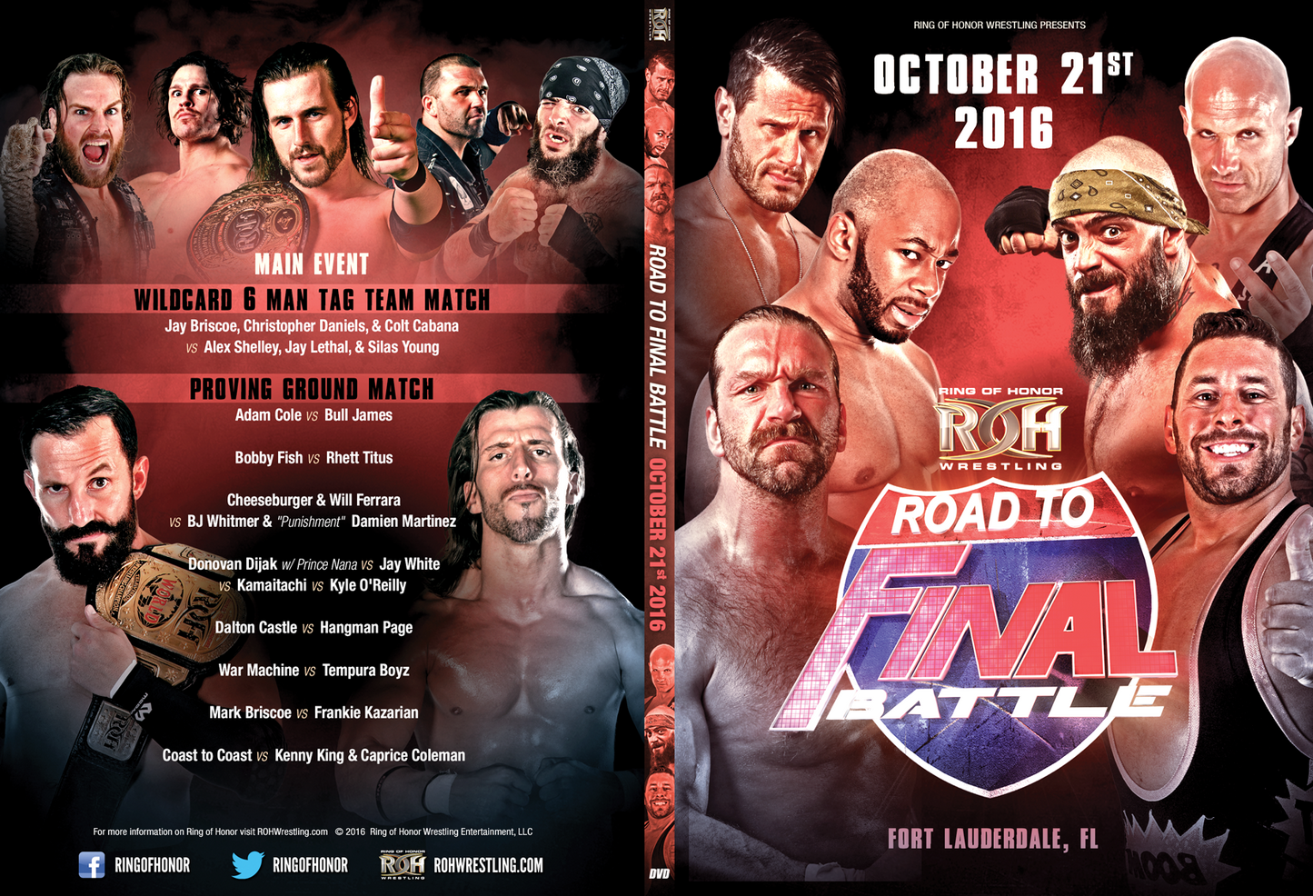 road to final battle night 1pn DVDs & Videos Pwcatalog