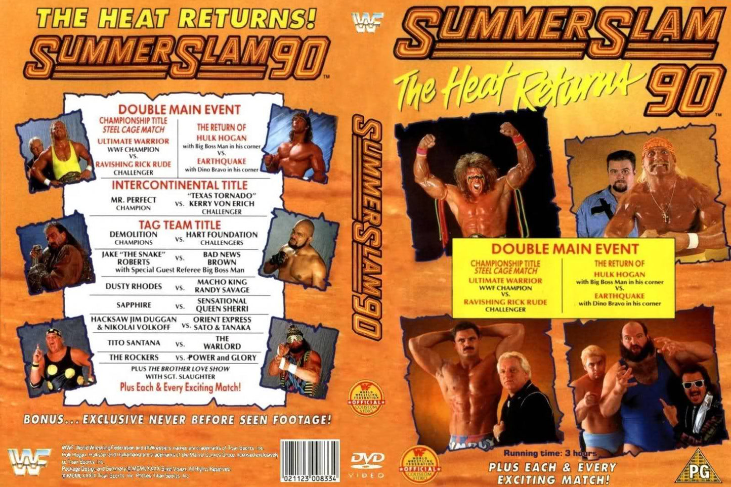 Summerslam 1990 DVDs & Videos Pwcatalog