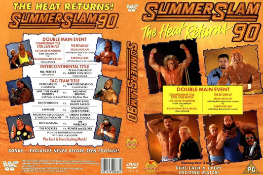 Summerslam 1990 DVDs & Videos Pwcatalog