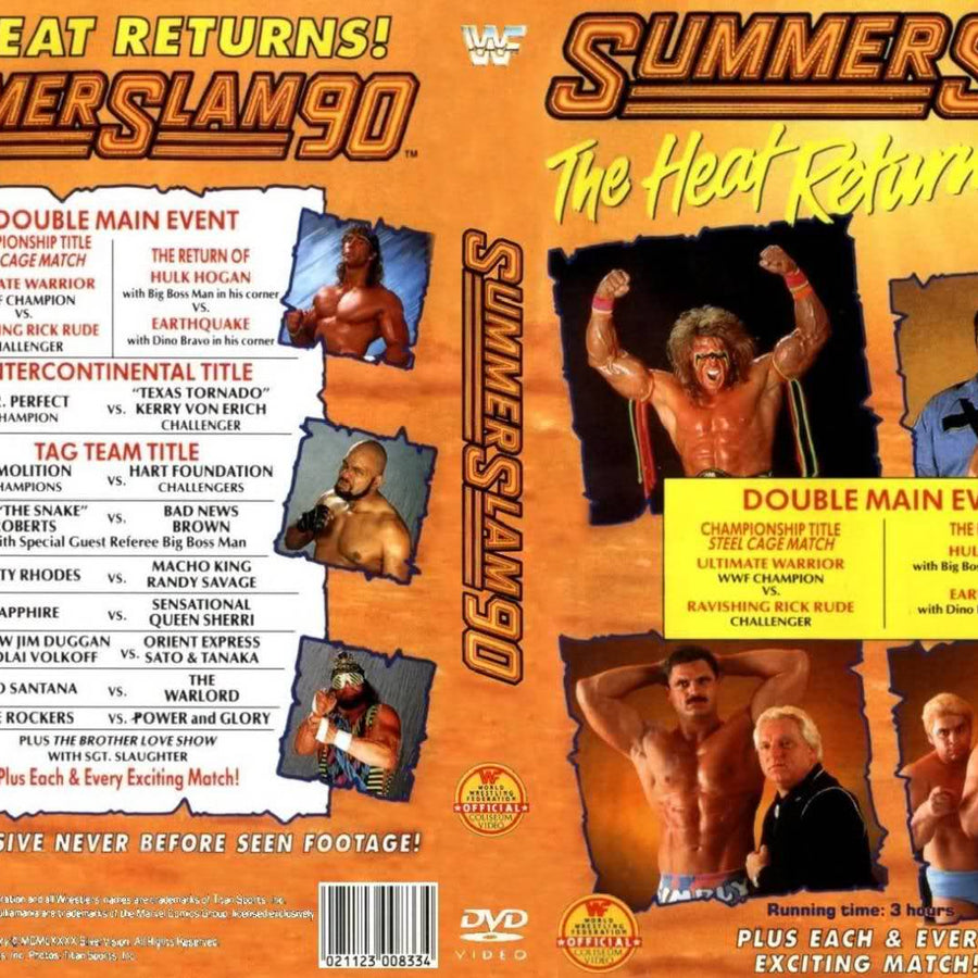 Summerslam 1990 DVDs & Videos Pwcatalog