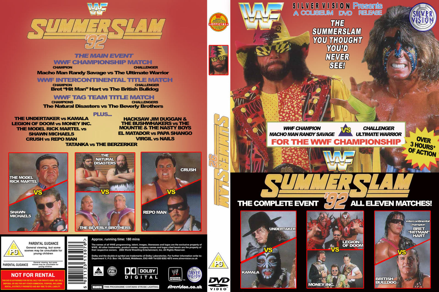 Summerslam 1992 DVDs & Videos Pwcatalog