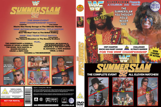 Summerslam 1992 DVDs & Videos Pwcatalog