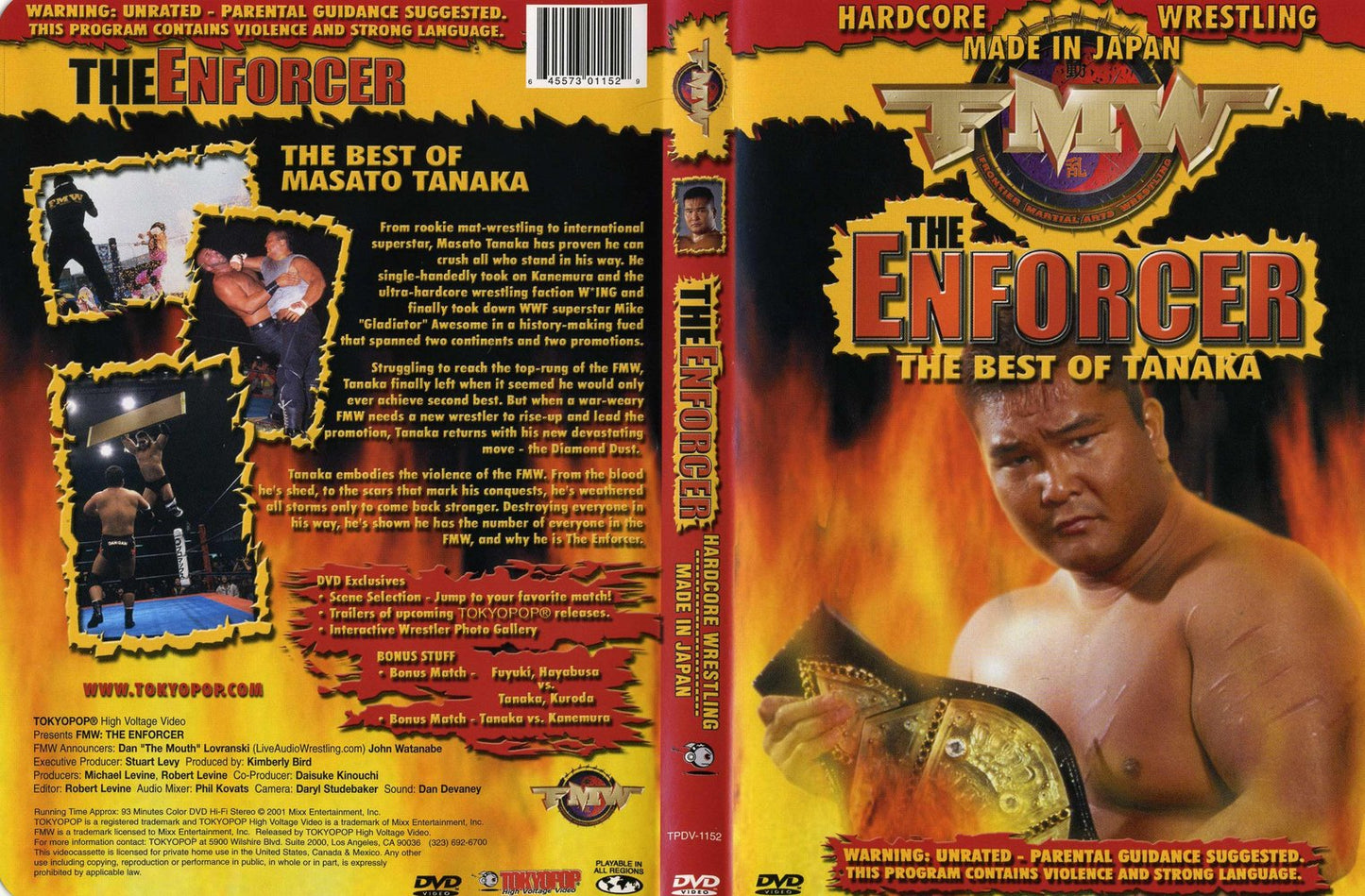 the enforcer the best of tanaka DVDs & Videos Pwcatalog