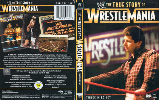 the true story of wrestlemania DVDs & Videos Pwcatalog