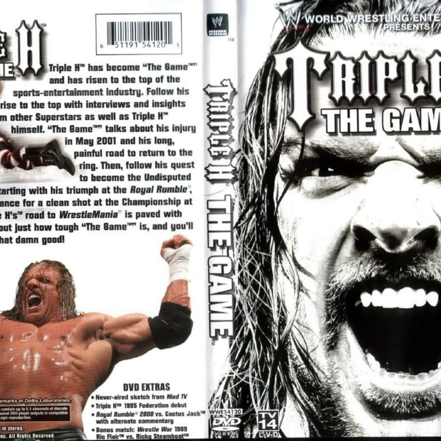 triple h the game DVDs & Videos Pwcatalog