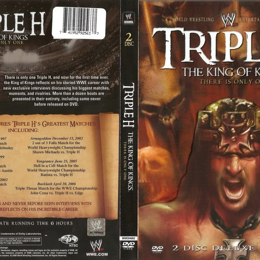 triple h the king of kings there is only one DVDs & Videos Pwcatalog