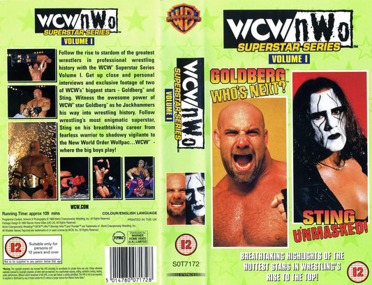 Wcw-Nwo Superstars Series Volume I Goldberg Whos Next Sting Unmasked